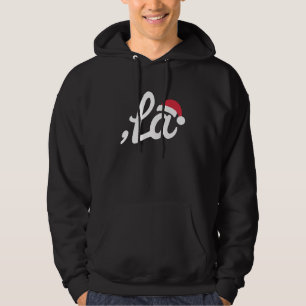 Lustige Kamala Harris 2024 Komma La Weihnachten Hoodie
