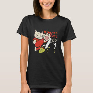 Lustige Karate-Katze kämpft Kitten Fighter Kitty C T-Shirt