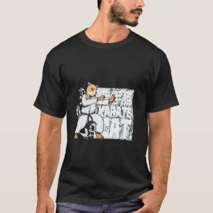 Lustige Karate-Katze T-Shirt
