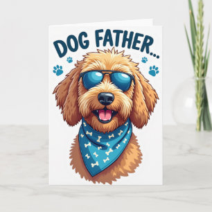 Lustige Karte für Hundepapi