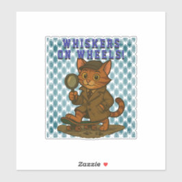 lustige Katze Aufkleber