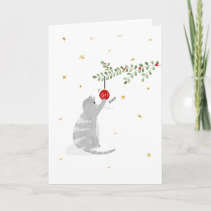 Lustige Katze Boop Weihnachten