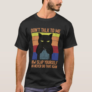 Lustige Katze Häkeln Mädchen Häkel- T-Shirt