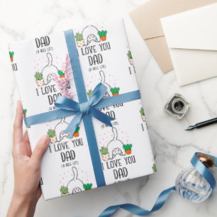 Lustige Katze Ich Liebe Dich Papa Eine Menge Geschenkpapier