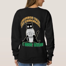 Lustige Katze im Sweatshirt 