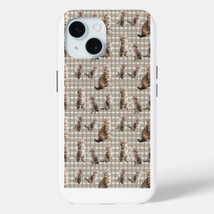 Lustige Katze iPhone 15 Handyhülle Hülle