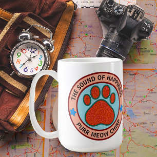 lustige Katze Kaffeetasse