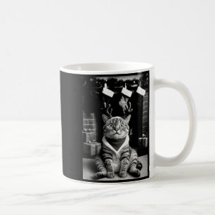 Lustige Katze macht ein Selfie Weihnachten Xmas Py Kaffeetasse