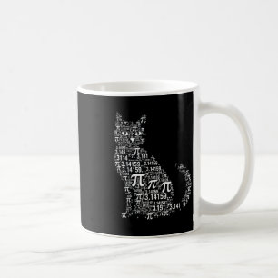 Lustige Katze Mathe Liebhaber Geek Design Kaffeetasse