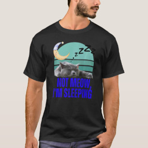 Lustige Katze Meme Retro-Katze Katzenliebhaber Nic T-Shirt