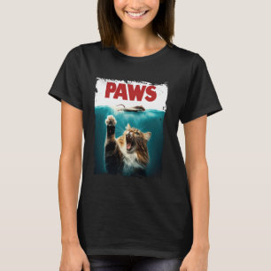 Lustige Katze Niedliche Katzenliebhaber Pfoten Kat T-Shirt