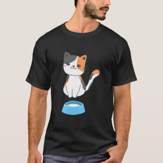 Lustige Katze süße Katze Tierliebhaber Haustierlie T-Shirt