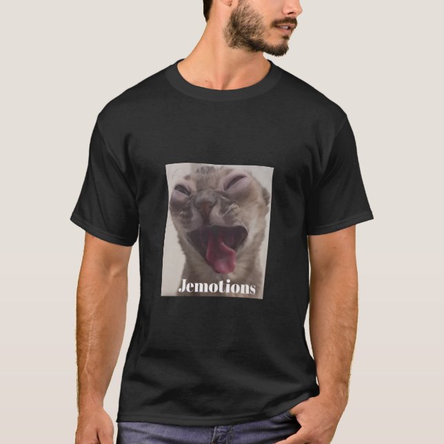 lustige Katze T-Shirt (Vorderseite)