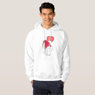 lustige Katze, wer hat das Licht ausgeschaltet? Hoodie