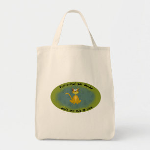Lustige Katzeherder-Tasche Tragetasche