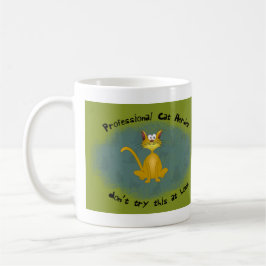Lustige Katzeherder-Tasse Kaffeetasse