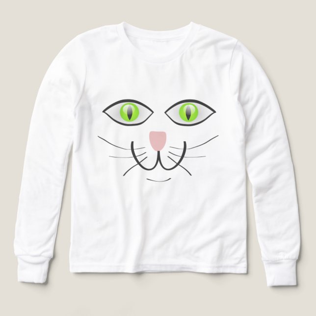 Lustige Katzen-Gesicht Cartoon-29034 (Design Vorderseite)