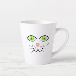 Lustige Katzen-Gesicht Cartoon-29034 Milchtasse