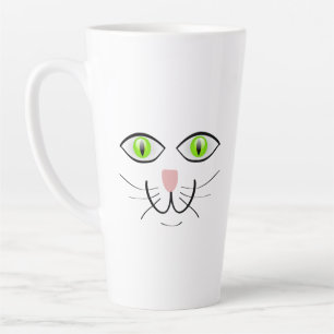 Lustige Katzen-Gesicht Cartoon-29034 Milchtasse