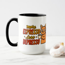 Lustige Katzen-Kaffeetasse Tasse