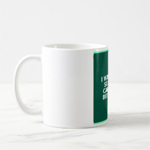 Lustige Katzen-Tasse - Ich arbeite hart, damit mei Kaffeetasse