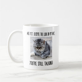 Lustige Katzen-Tasse, individuelles Geschenk für K Kaffeetasse