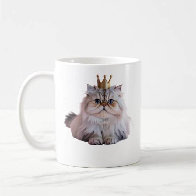 LUSTIGE KATZEN-TASSE KAFFEETASSE (Links)