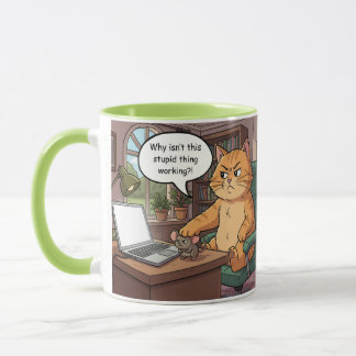 Lustige Katzen-Tasse Tasse