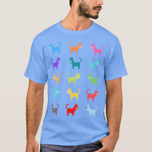 lustige Katzen und Hunde T-Shirt
