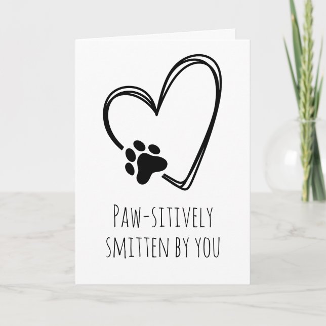 lustige Katzen-Valentinkarten Feiertagskarte (Vorderseite)