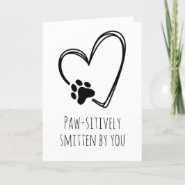 lustige Katzen-Valentinkarten Feiertagskarte