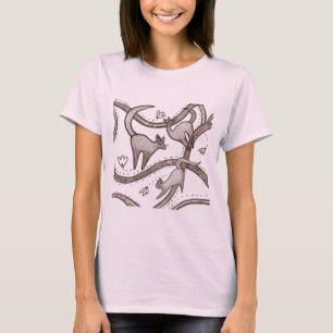 lustige Katzenart T-Shirt