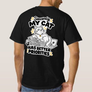 Lustige Katzenbeschwerde T-Shirt