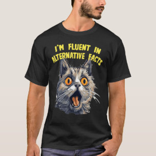 Lustige Katzenfakten Kostüm für Weiße Lügen Ideen  T-Shirt