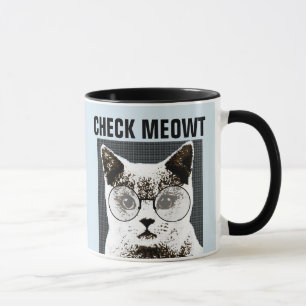 Lustige Katzenliebhaber-Kaffeetassen, ÜBERPRÜFE ME Tasse