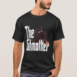 Lustige Katzenmutter Katzenmutter Böse Schwarze Ka T-Shirt