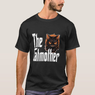 Lustige Katzenmutter Katzenmutter Böse schwarze Ka T-Shirt