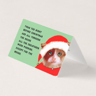 Lustige Katzenweihnachten