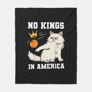 Lustige Keine Könige in Amerika Retro-Klassiker-St Fleecedecke