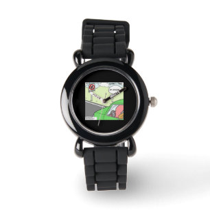 Lustige Keine-Tintenfisch-Zone-Uhr Armbanduhr