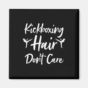 Lustige Kickbox-Kunst für Männer Frauen Kickboxer Magnet