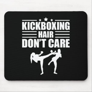 Lustige Kickbox-Kunst für Männer Frauen Kickboxer Mousepad