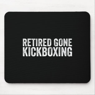 Lustige Kickboxer-Liebhaber-Zitate Muay Thai Kickb Mousepad