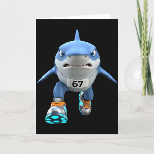 Lustige Kinder 67 Meme Tralalero Tralala Läufer It Karte