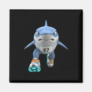 Lustige Kinder 67 Meme Tralalero Tralala Läufer It Magnet