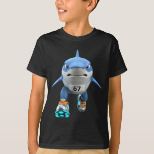 Lustige Kinder 67 Meme Tralalero Tralala Läufer It T-Shirt