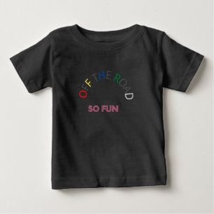 Lustige Kinder Baby Schwarz T-shirt