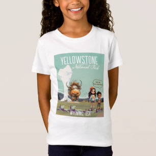 Lustige Kinder Bison Amerikanischer Büffel T-Shirt