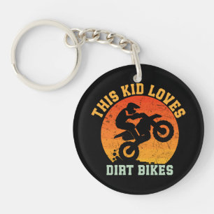 Lustige Kinder Dirt Bike Schlüsselanhänger