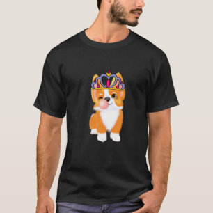 Lustige Kinder König Corgi König Hunde Geschenke M T-Shirt